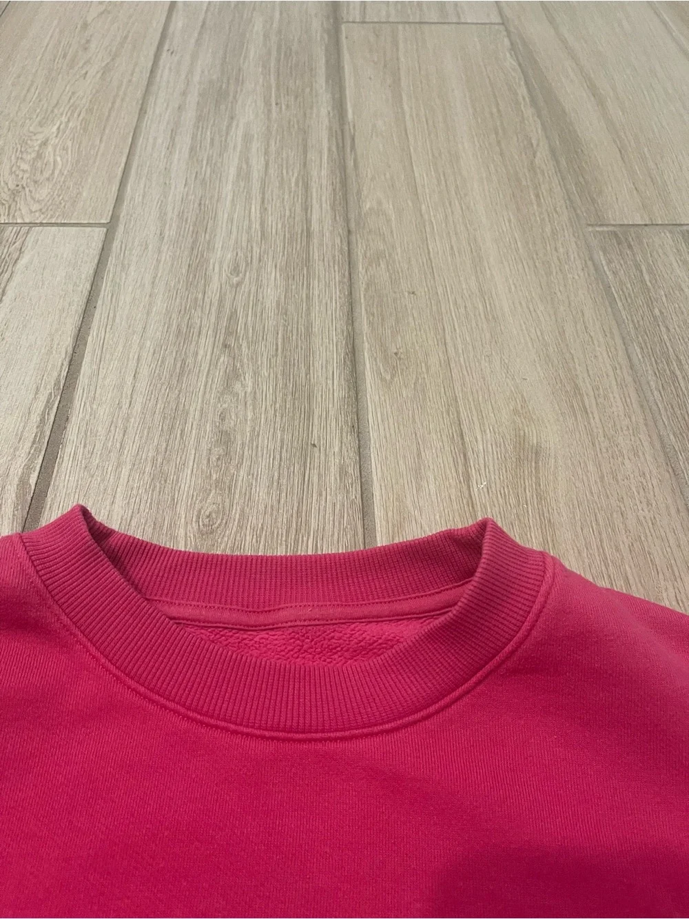 Alo Yoga Accolade Crewneck Sweatshirt Pink Summer Crush Sz S 4-6 W